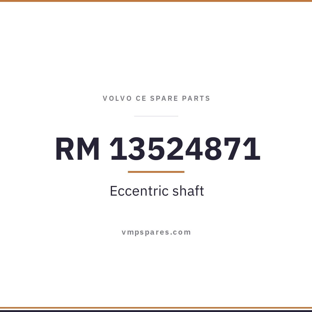 RM 13524871 – Eccentric shaft