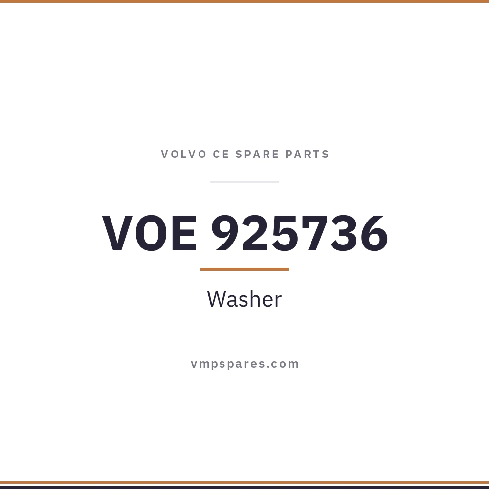 VOE 925736 – Washer