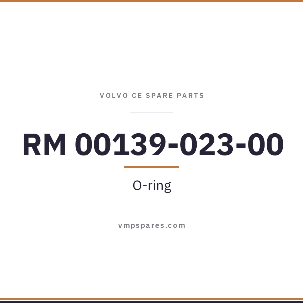 RM 00139-023-00 – O-ring