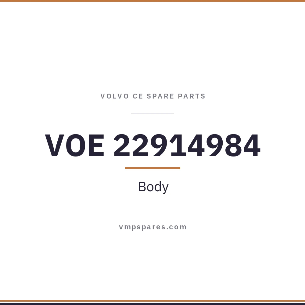 VOE 22914984 – Body