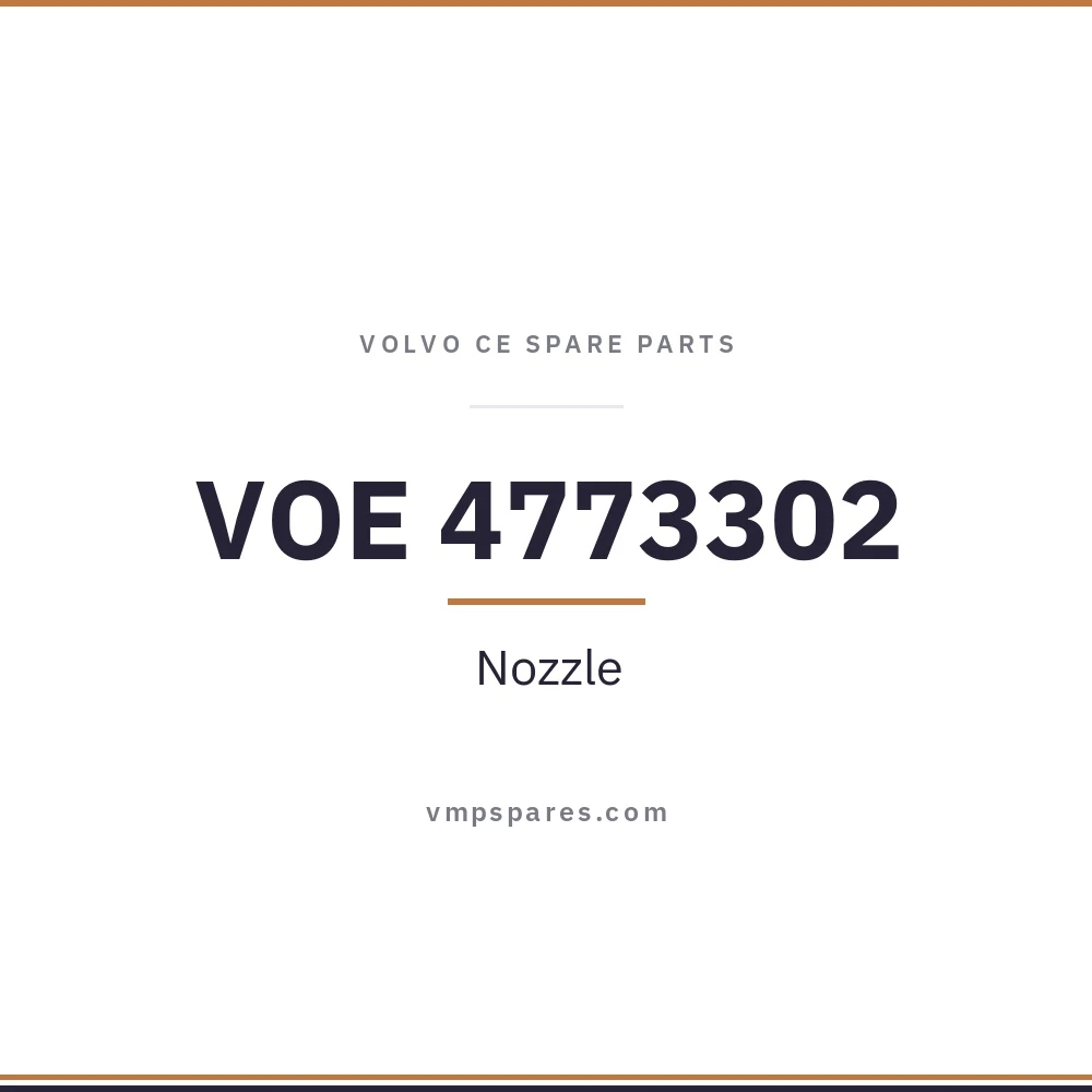 VOE 4773302 – Nozzle