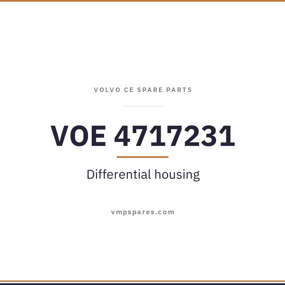 VOE 4717231 – Differential housing