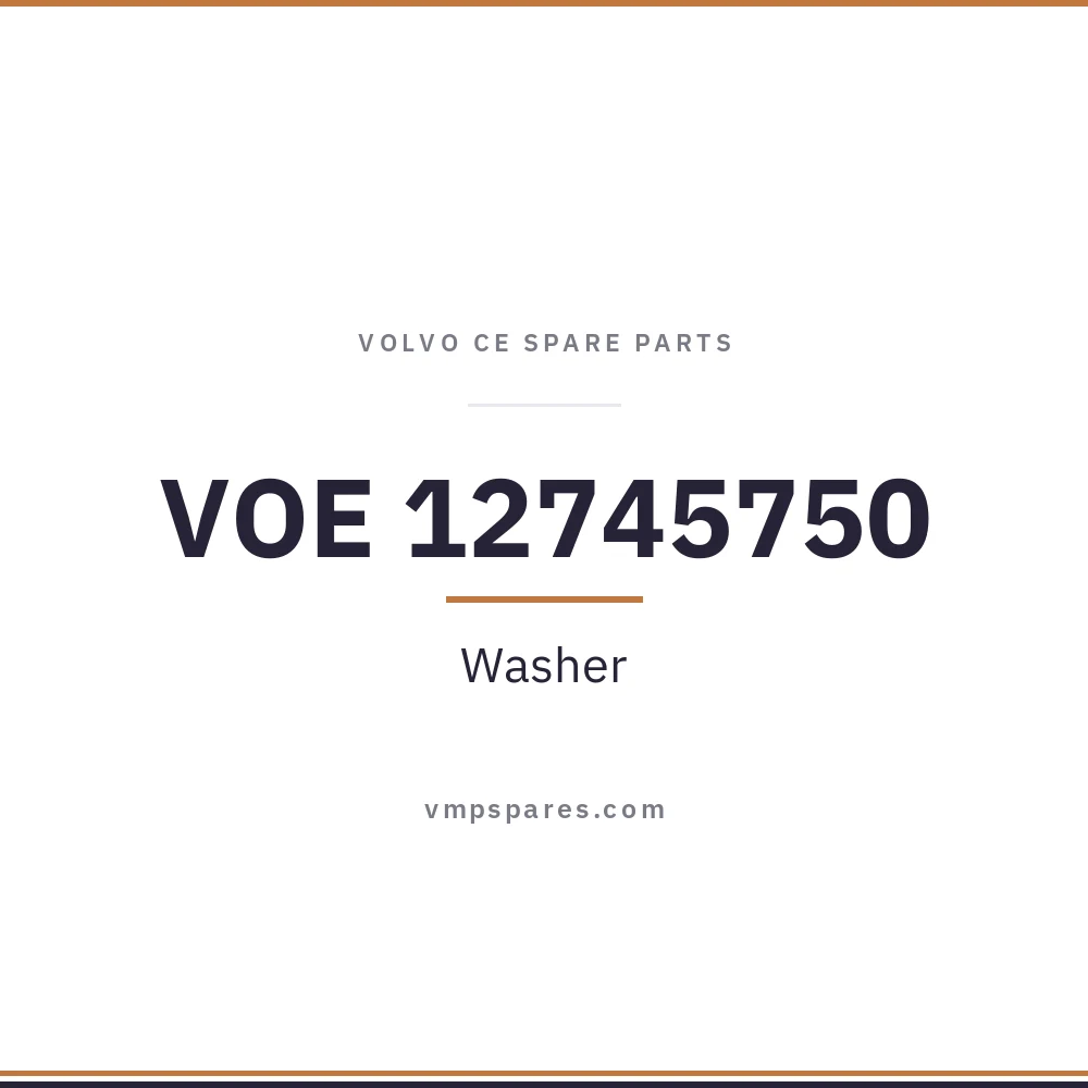 VOE 12745750 – Washer