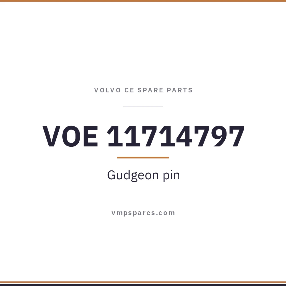 VOE 11714797 – Gudgeon pin