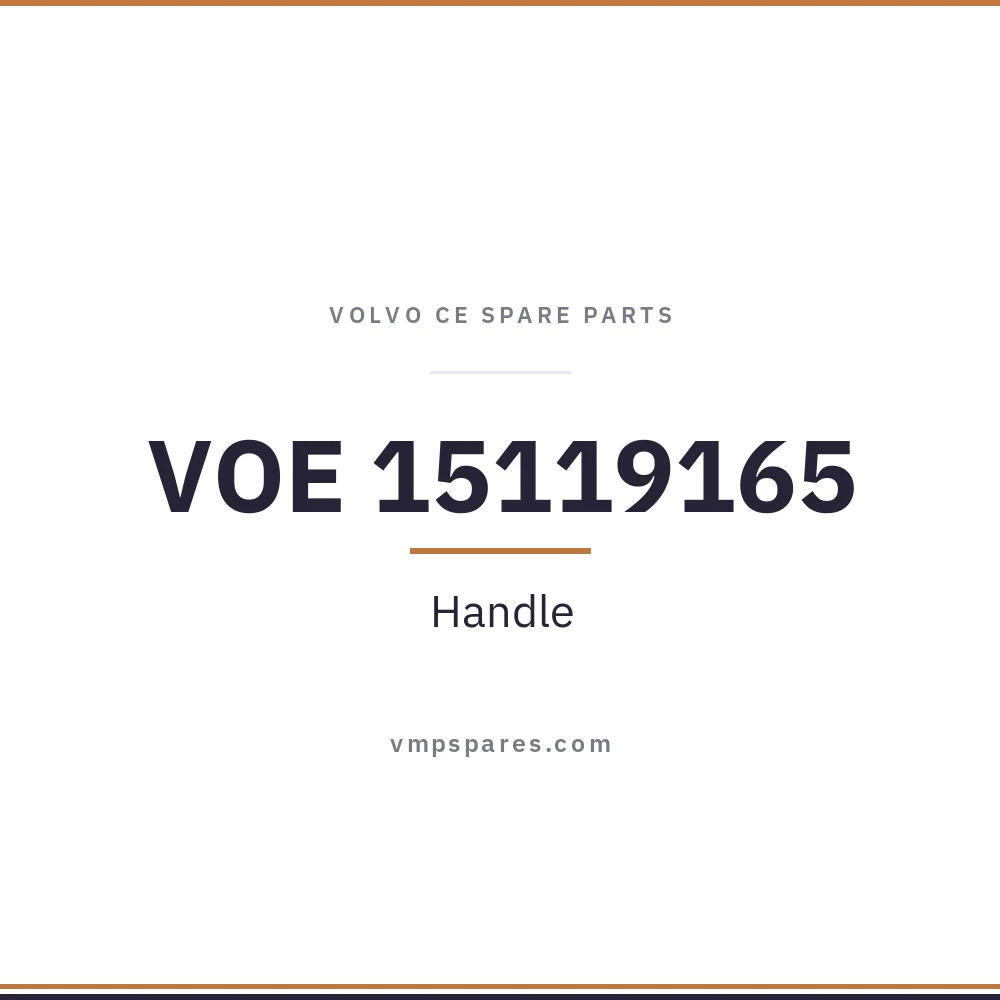 VOE 15119165 – Handle