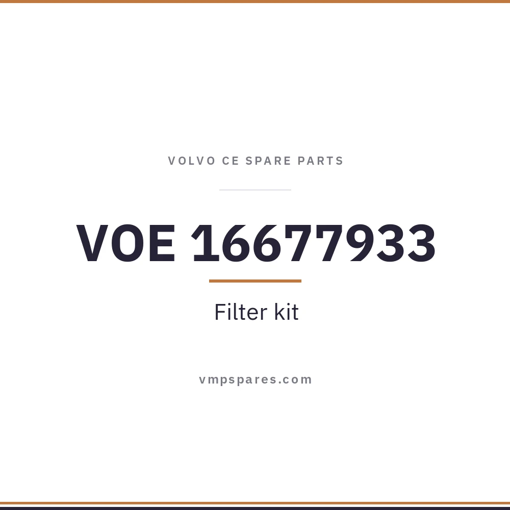 VOE 16677933 – Filter kit