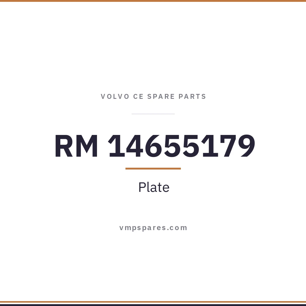 RM 14655179 – Plate