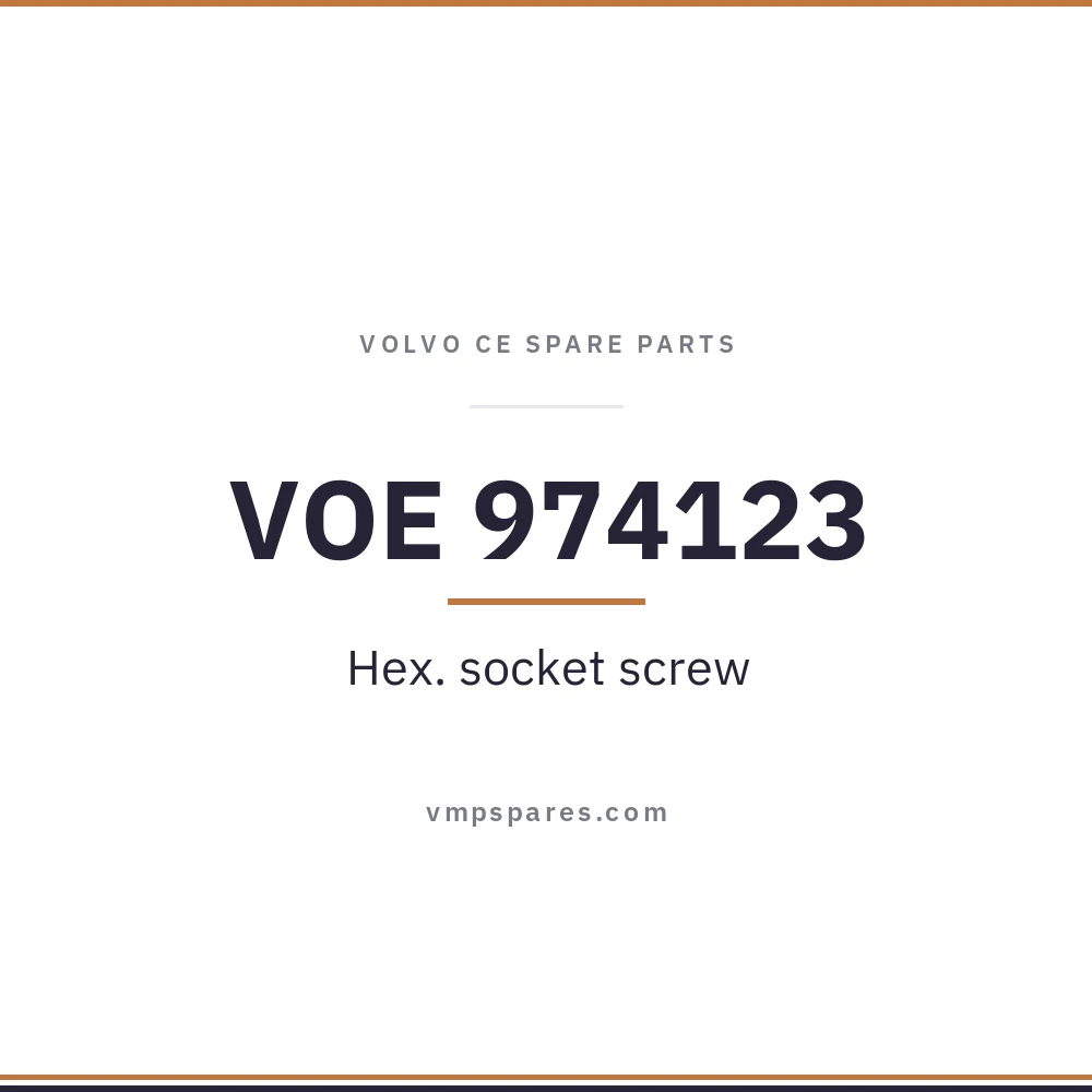 VOE 974123 – Hex. socket screw