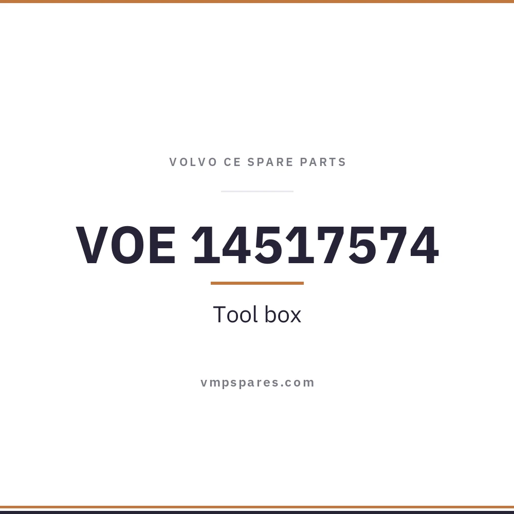 VOE 14517574 – Tool box