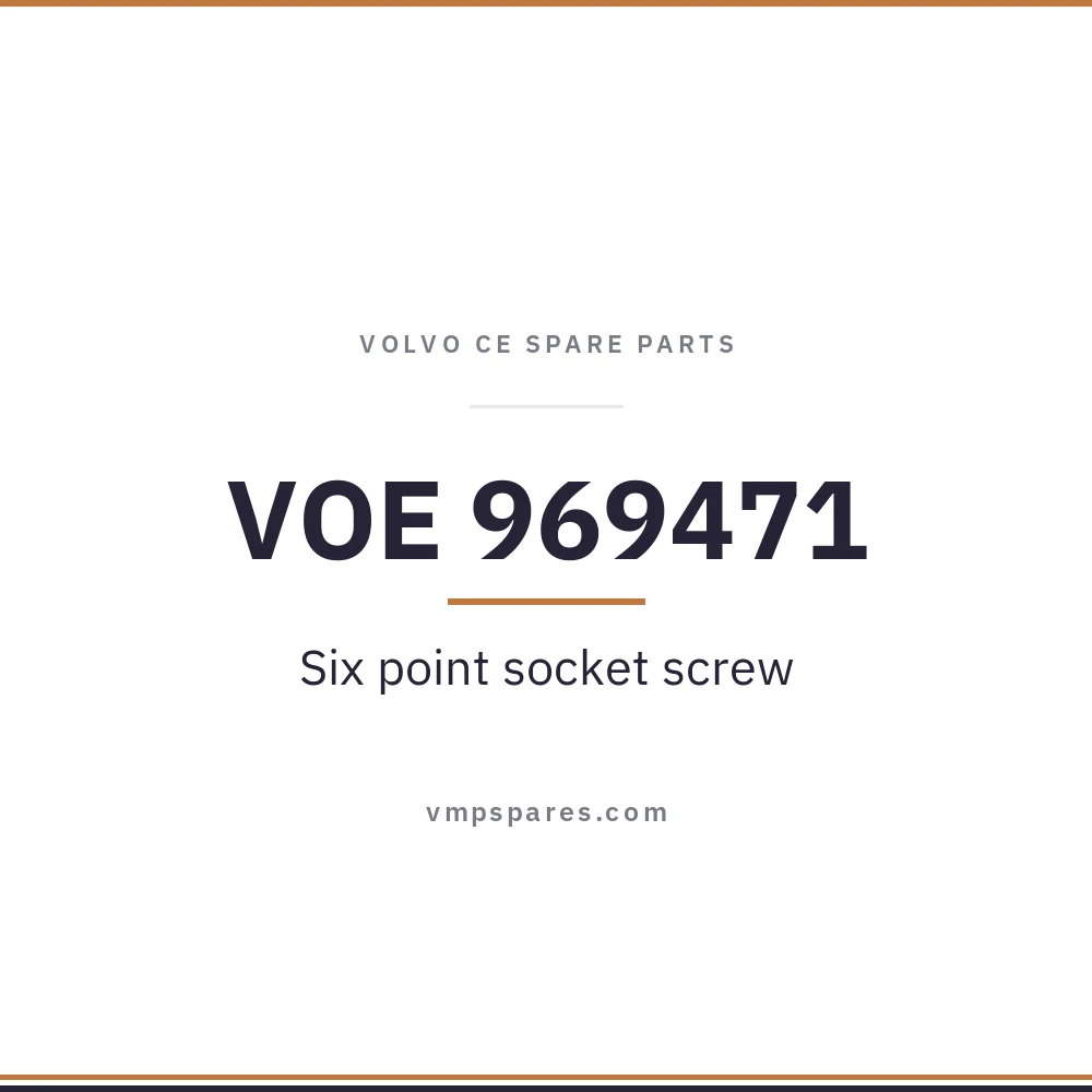 VOE 969471 – Six point socket screw