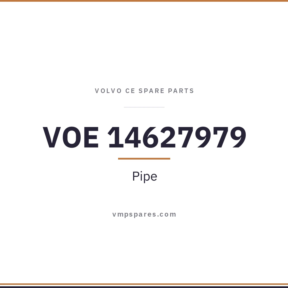 VOE 14627979 – Pipe