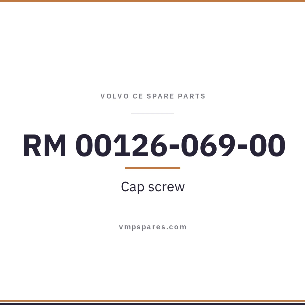 RM 00126-069-00 – Cap screw