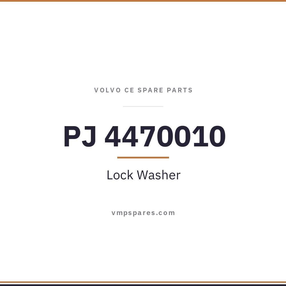 PJ 4470010 – Lock Washer