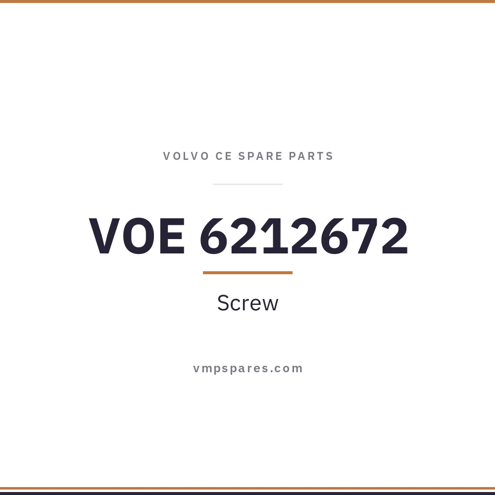 VOE 6212672 – Screw