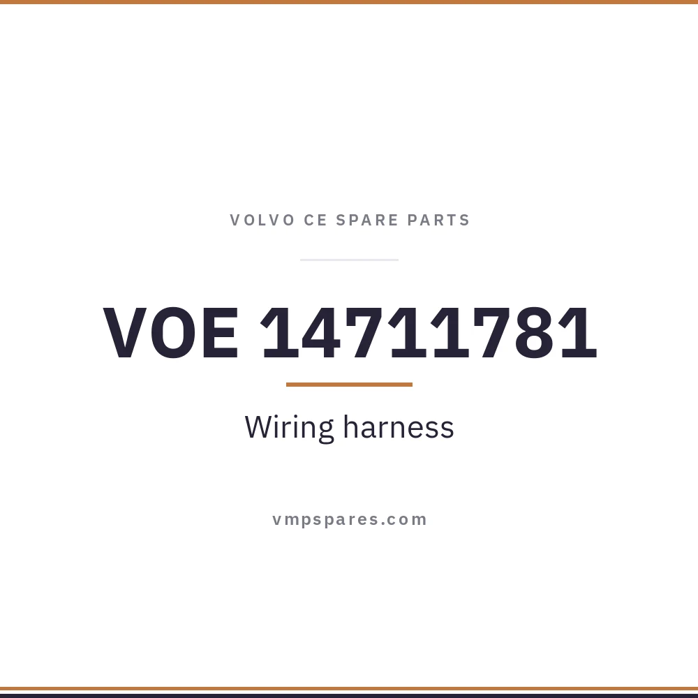 VOE 14711781 – Wiring harness
