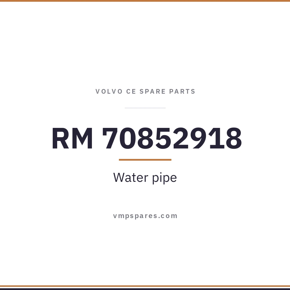 RM 70852918 – Water pipe
