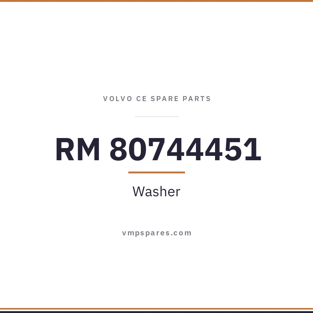 RM 80744451 – Washer