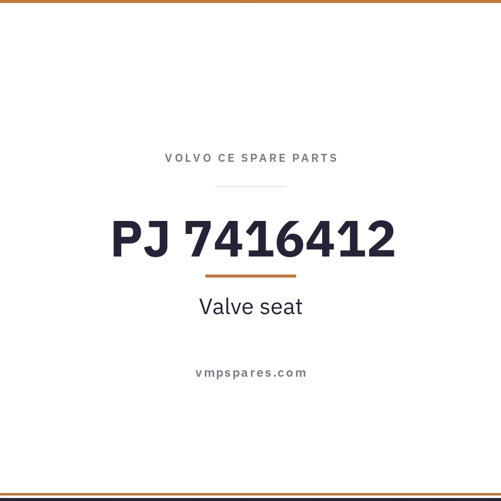 PJ 7416412 – Valve seat