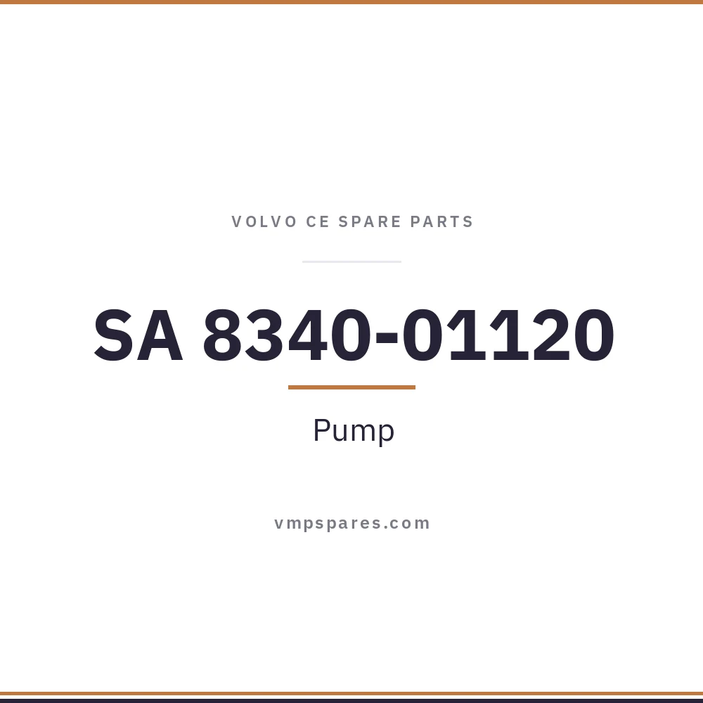 SA 8340-01120 – Pump