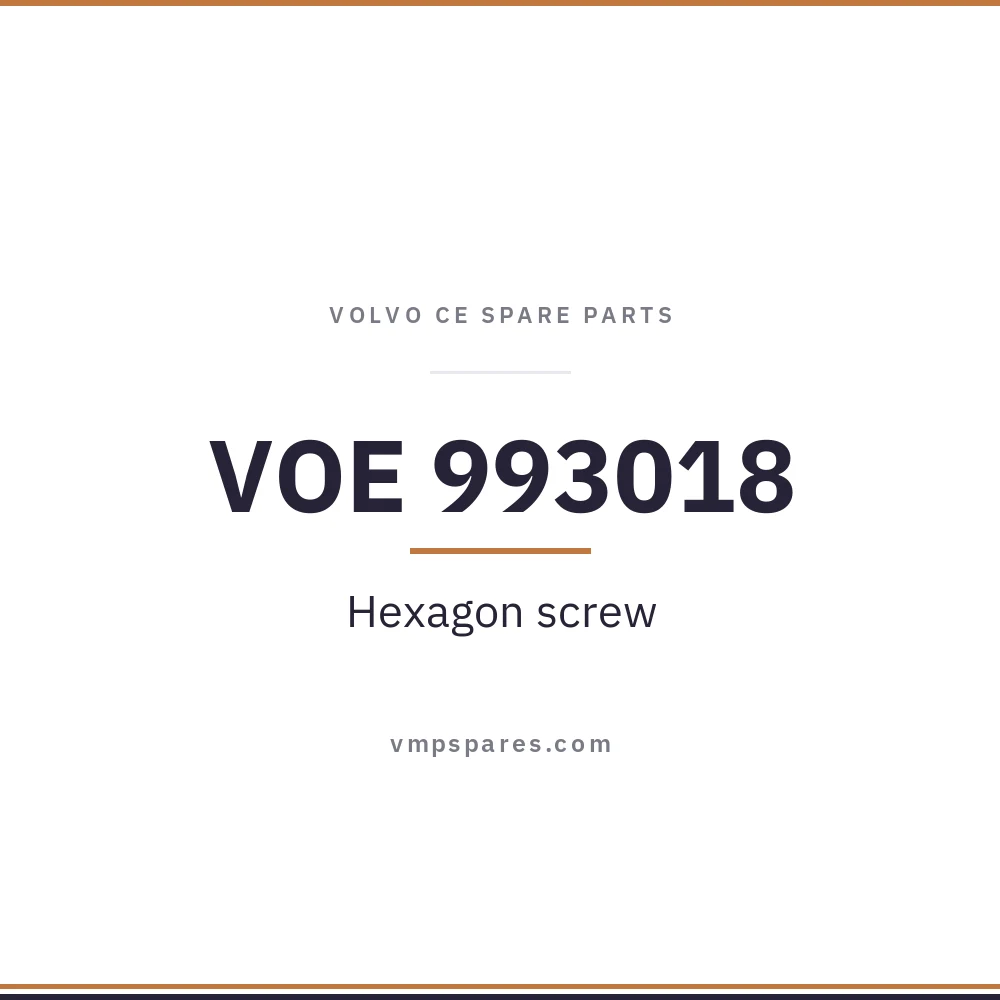 VOE 993018 – Hexagon screw