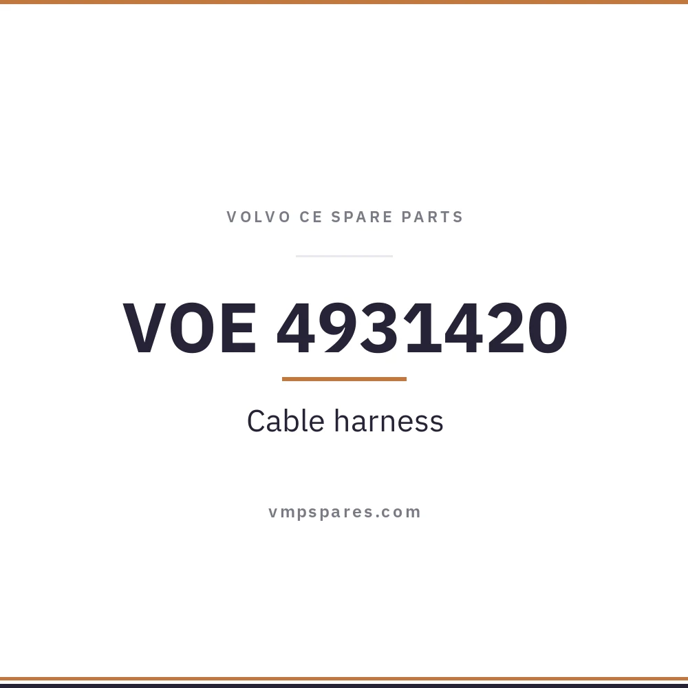 VOE 4931420 – Cable harness