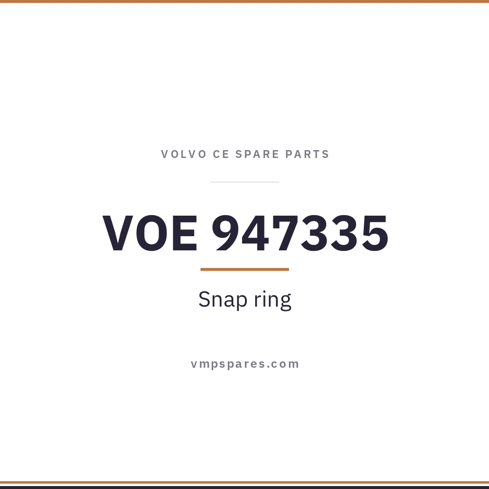 VOE 947335 – Snap ring