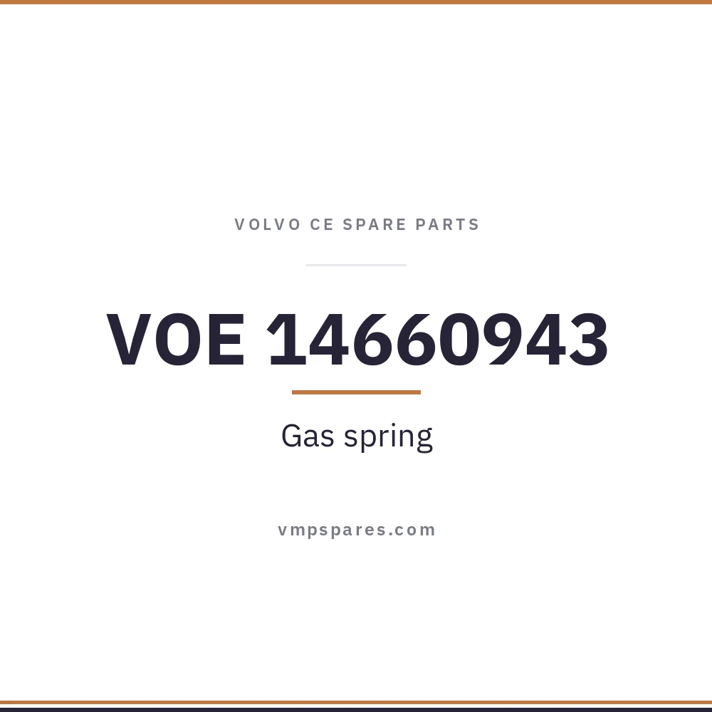 VOE 14660943 – Gas spring