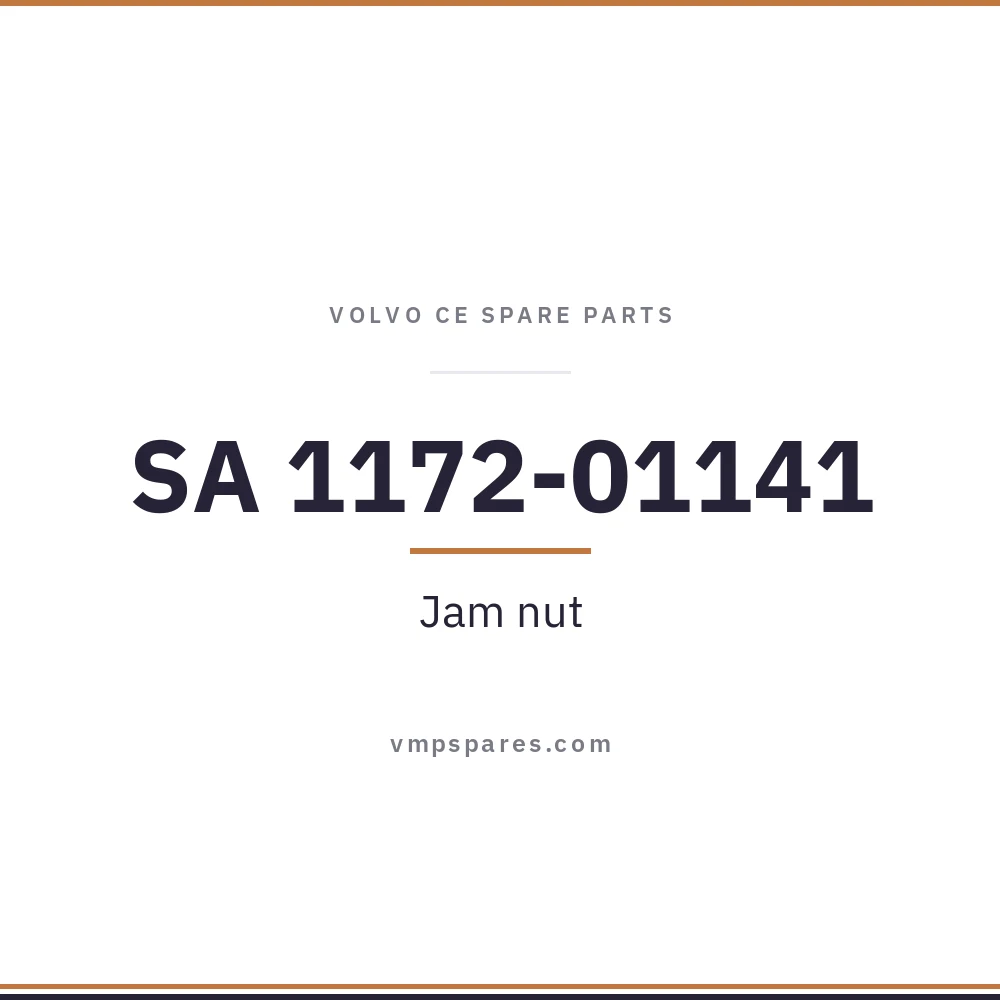 SA 1172-01141 – Jam nut