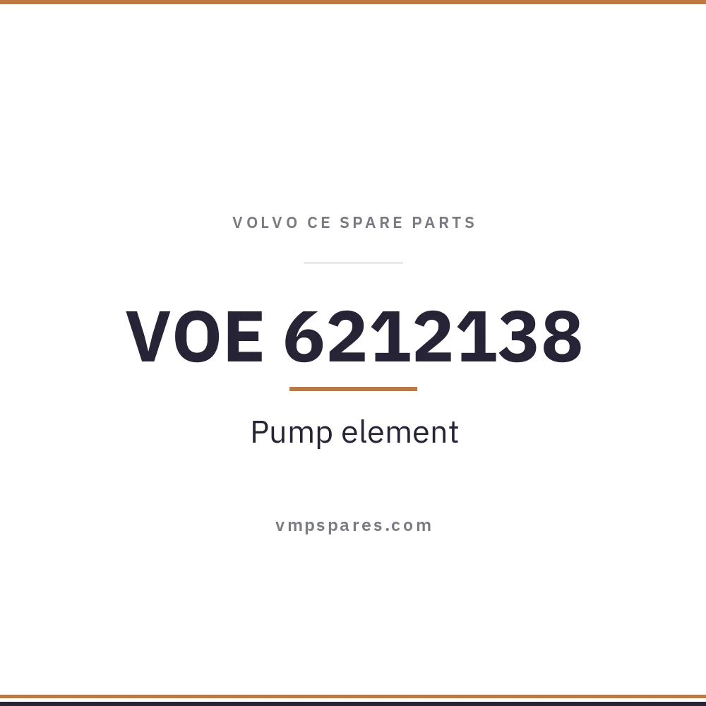 VOE 6212138 – Pump element