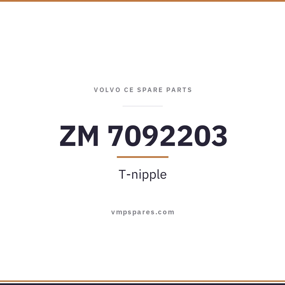 ZM 7092203 – T-nipple
