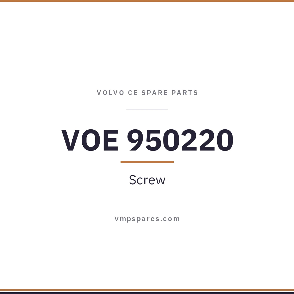 VOE 950220 – Screw