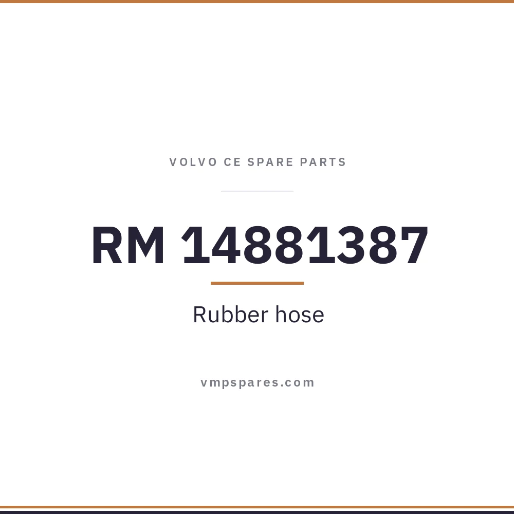RM 14881387 – Rubber hose