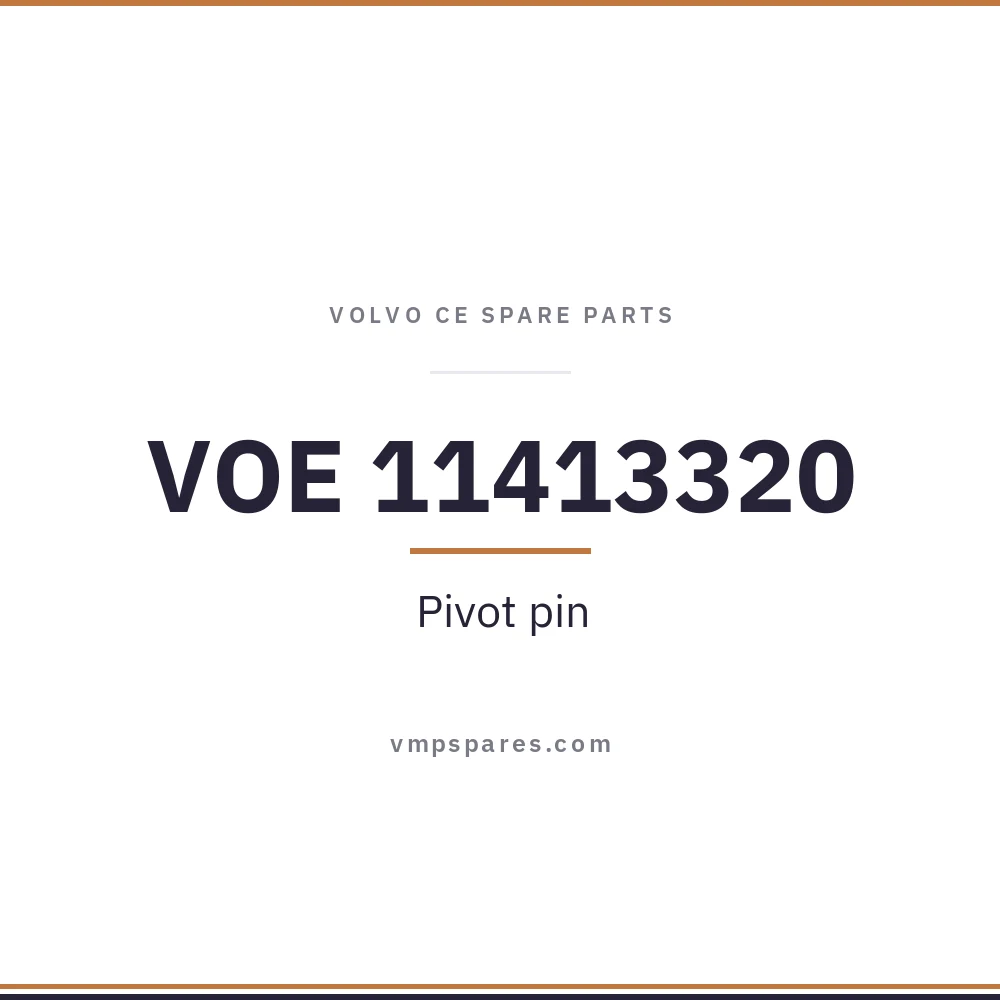 VOE 11413320 – Pivot pin