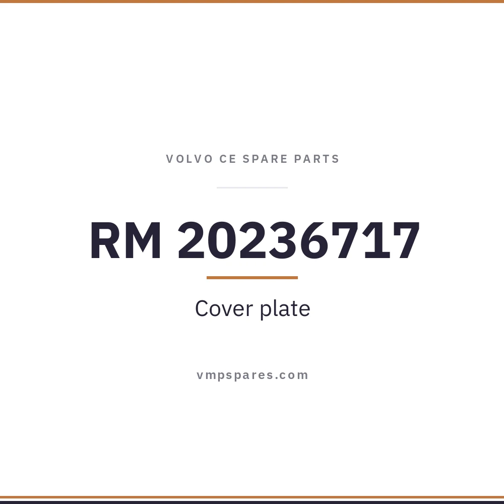 RM 20236717 – Cover plate