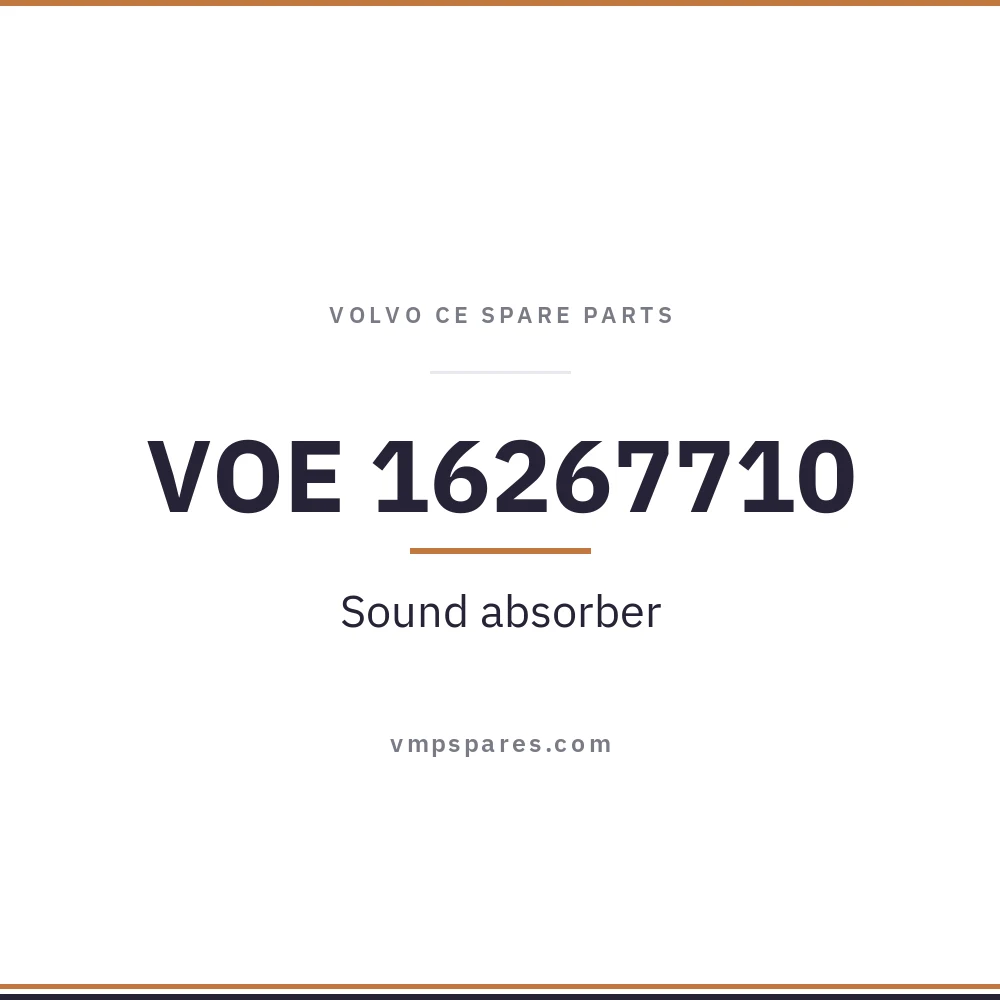 VOE 16267710 – Sound absorber