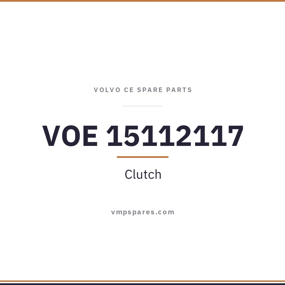 VOE 15112117 – Clutch