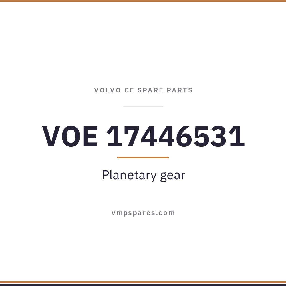 VOE 17446531 – Planetary gear