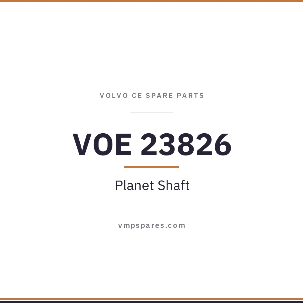 VOE 23826 – Planet Shaft