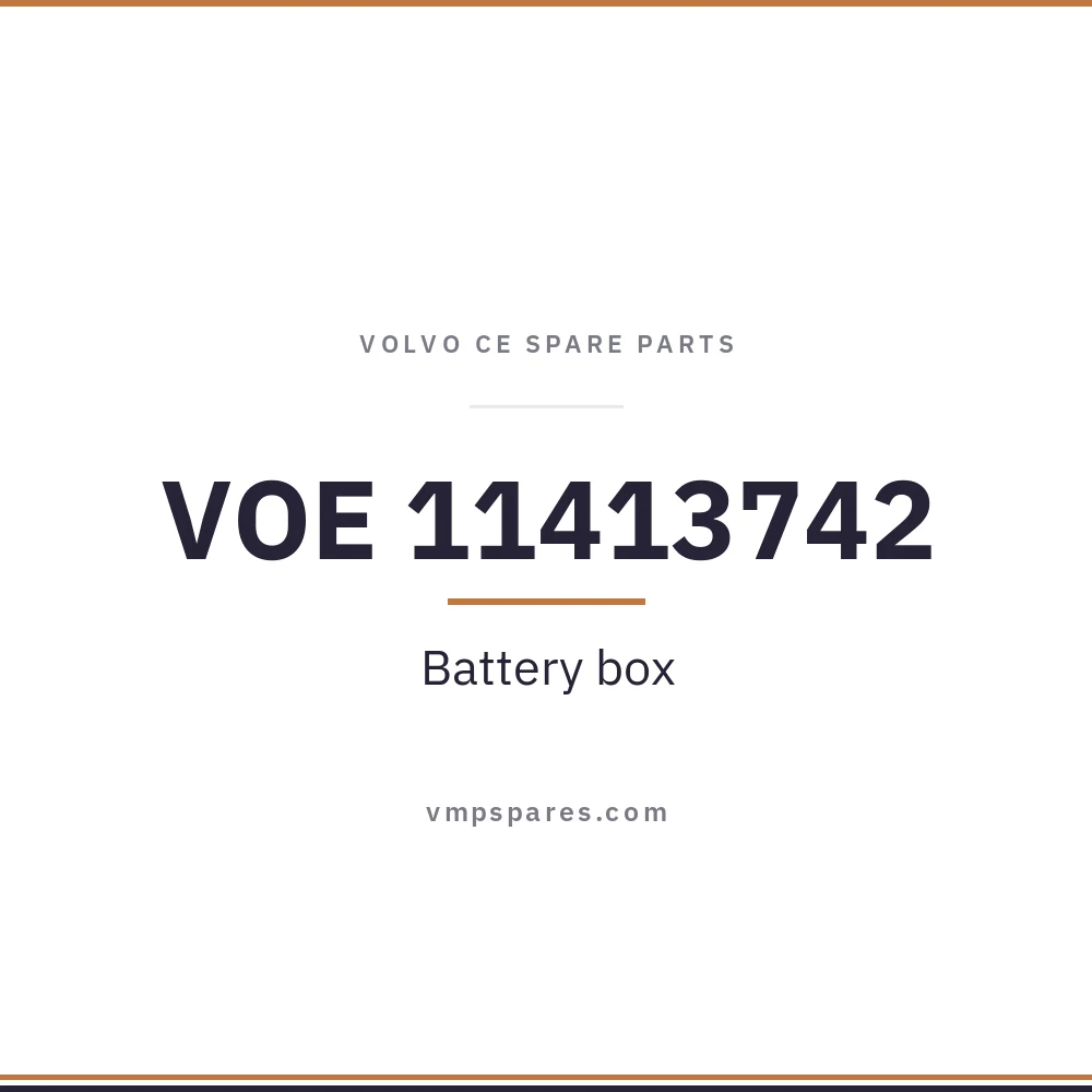 VOE 11413742 – Battery box