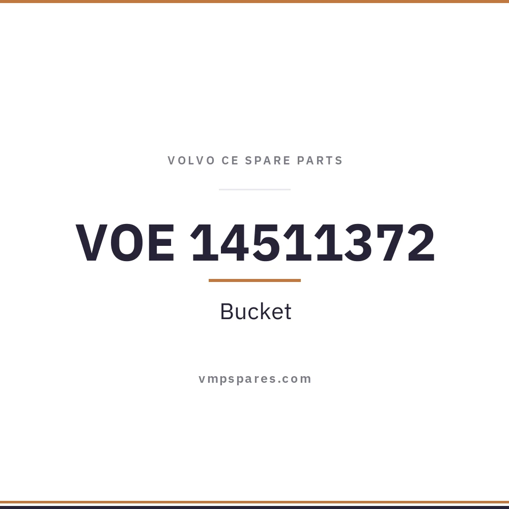 VOE 14511372 – Bucket