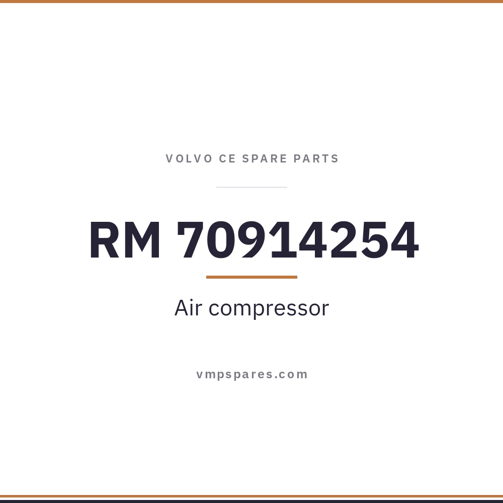 RM 70914254 – Air compressor