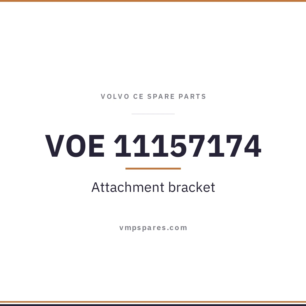 VOE 11157174 – Attachment bracket