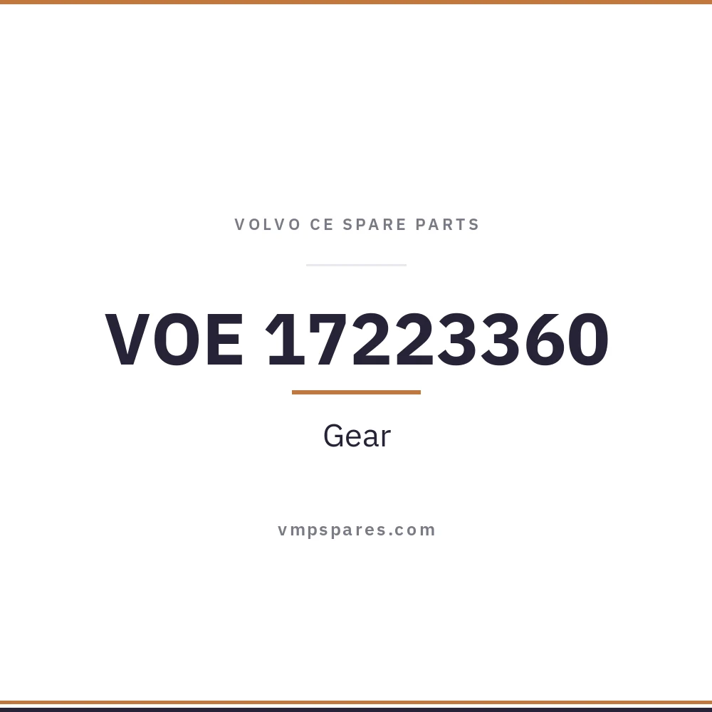 VOE 17223360 – Gear