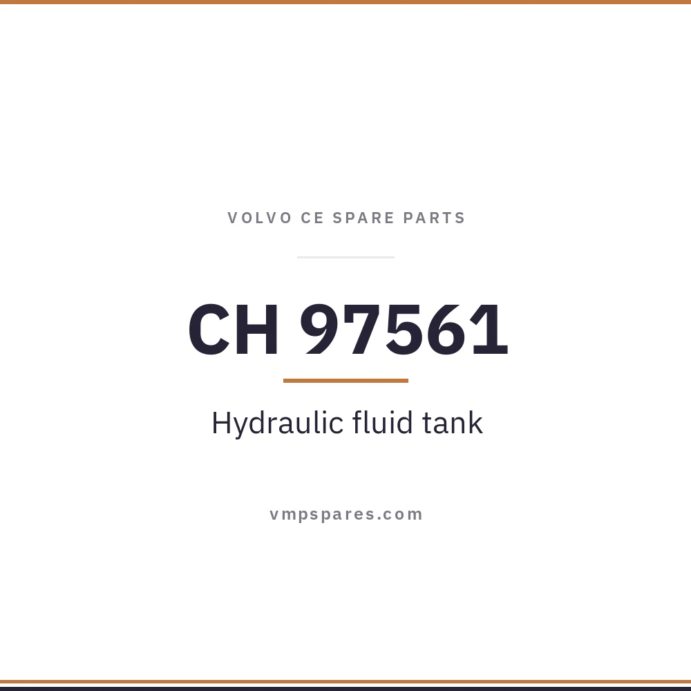 CH 97561 – Hydraulic fluid tank