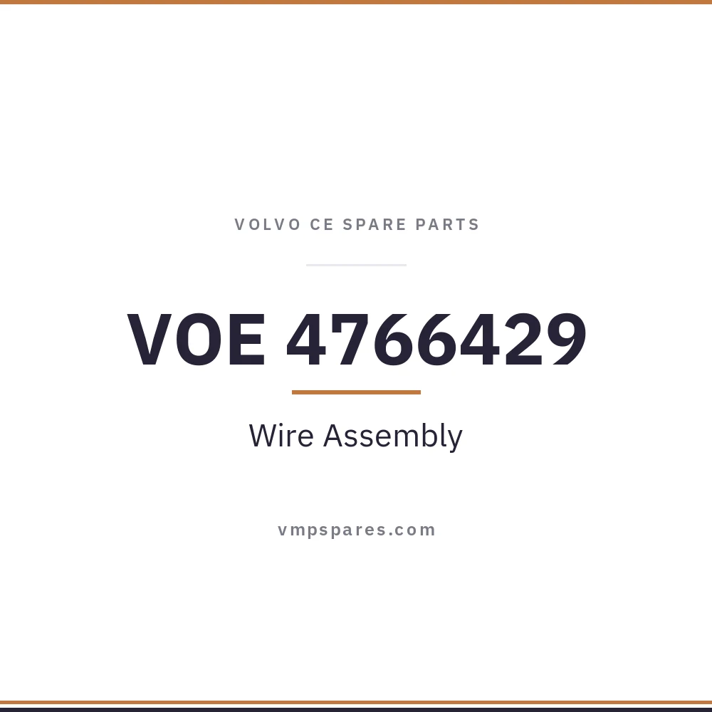 VOE 4766429 – Wire Assembly