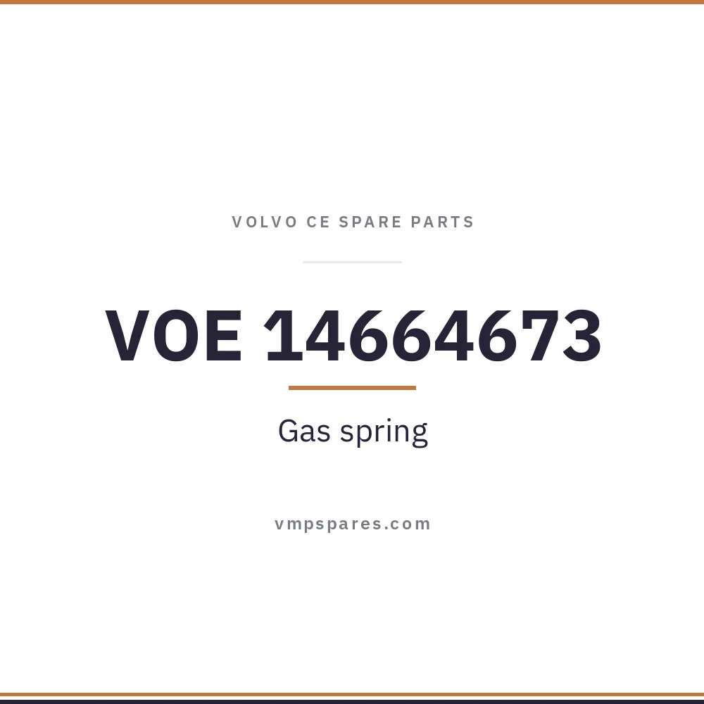 VOE 14664673 – Gas spring