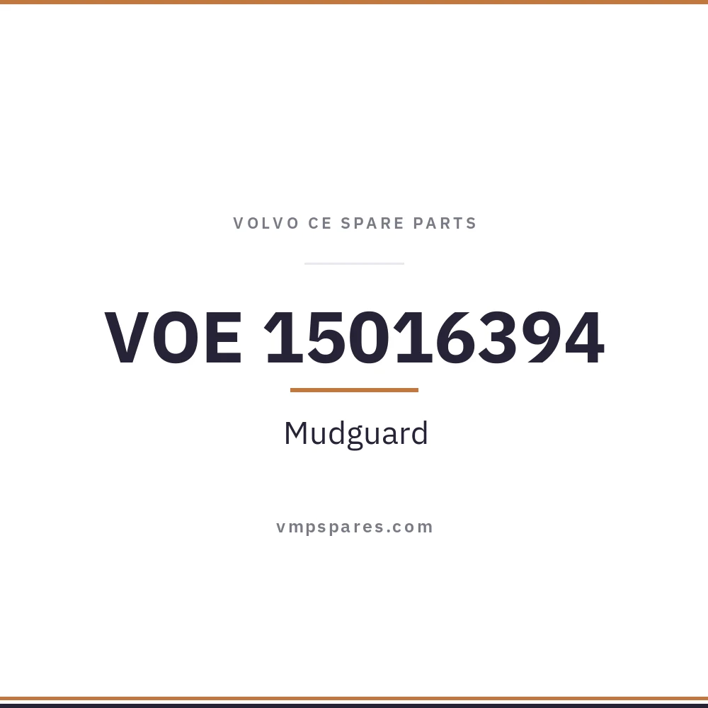 VOE 15016394 – Mudguard
