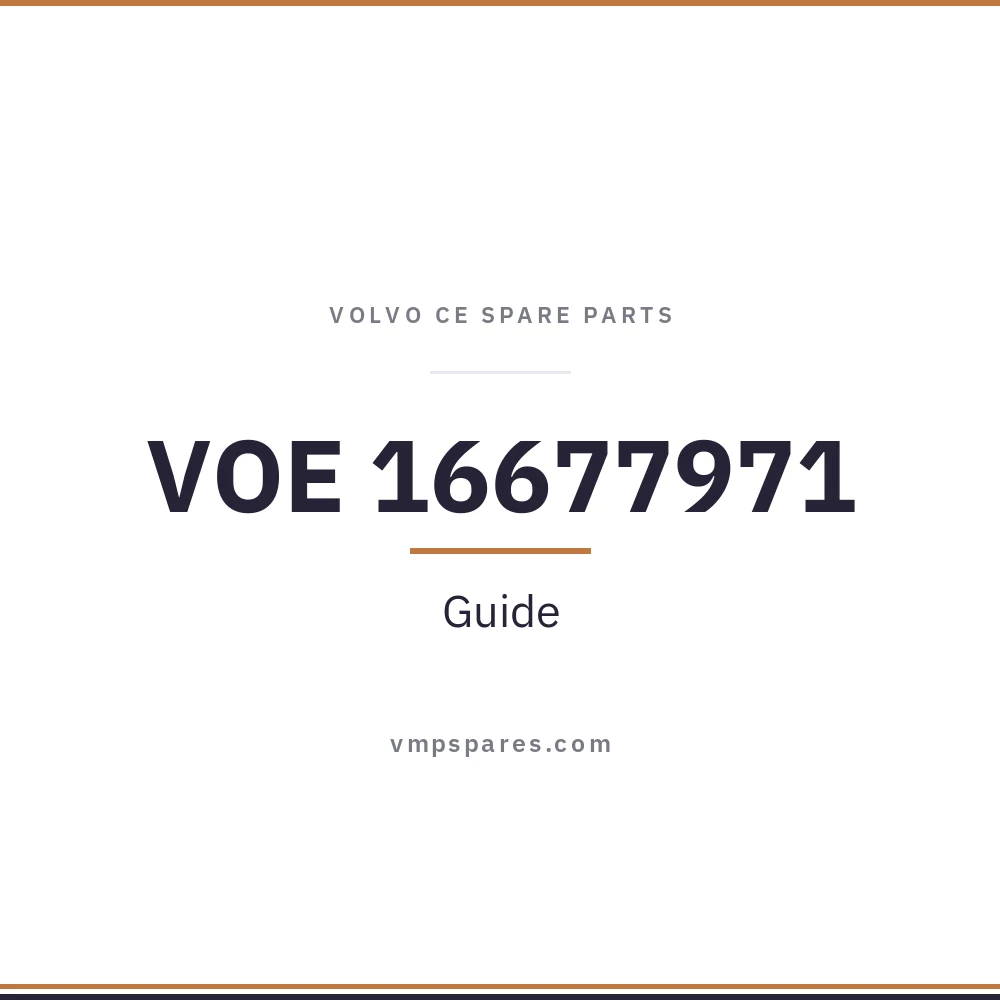 VOE 16677971 – Guide