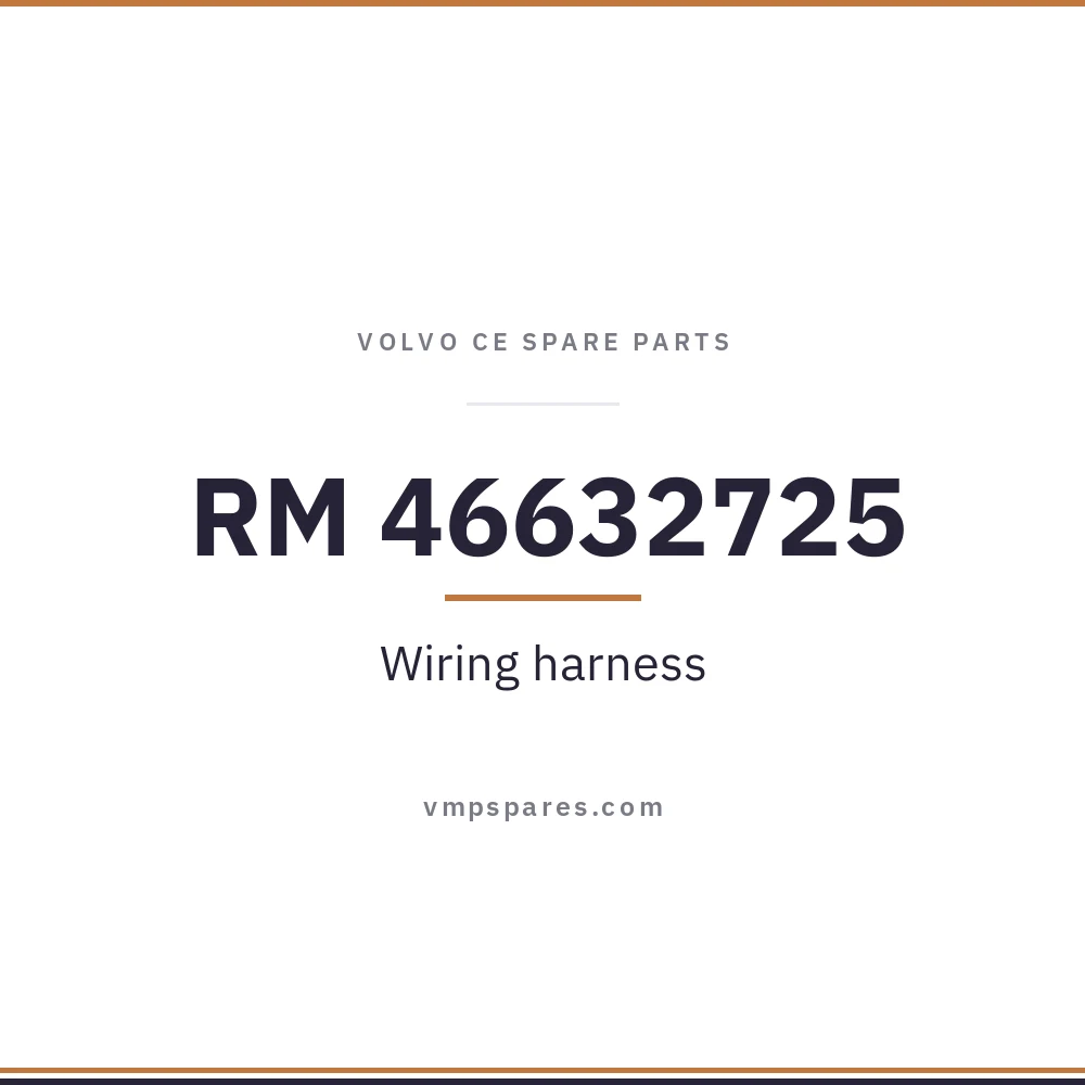 RM 46632725 – Wiring harness