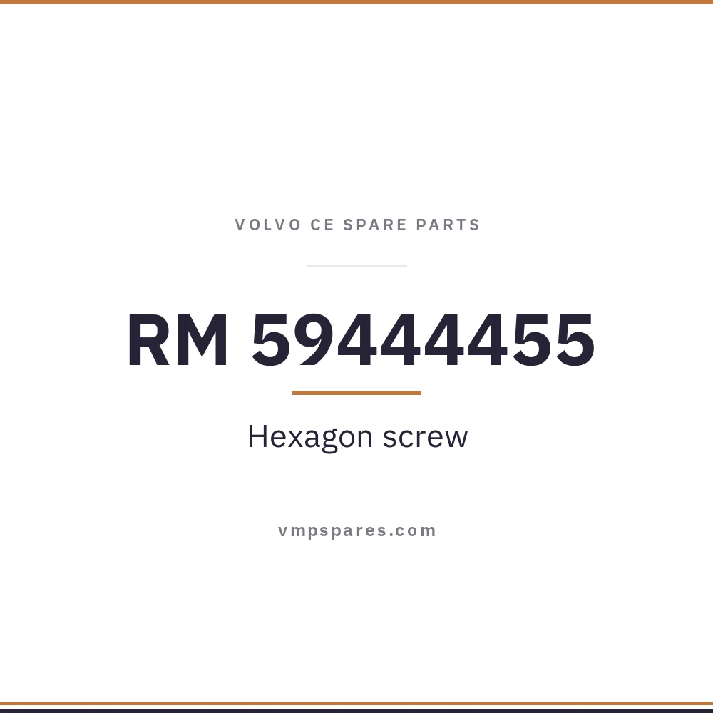 RM 59444455 – Hexagon screw